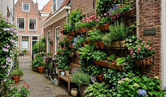 Ontwerp van een voortuin